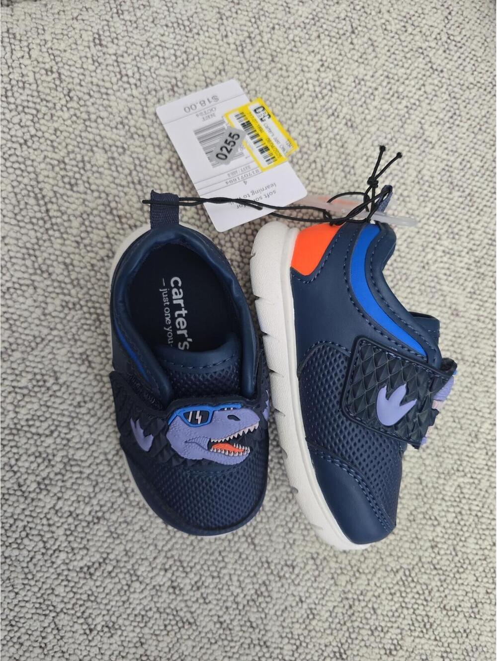 Toddler 4 brand new tennis shoes from carter's item.255 bin 16
